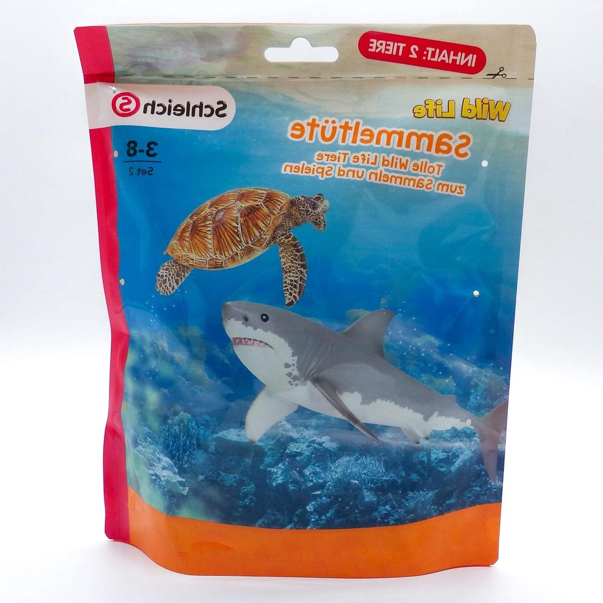 Verzamelzakken Set - Opbergzakken Dieren - Dieren Verzamelen - Set van Twee - 20 x 15 x 6 cm - Multicolor