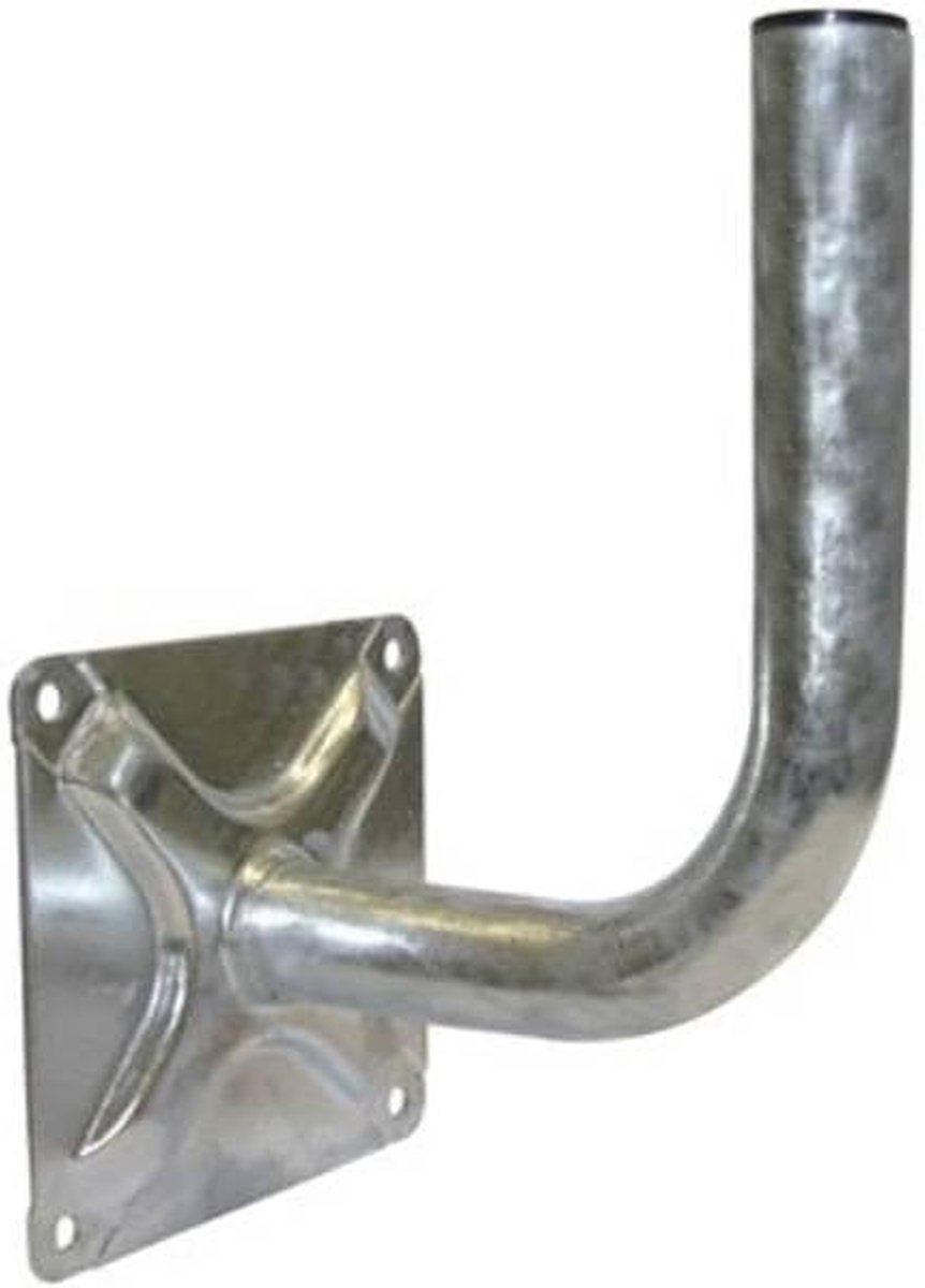 Wandbeugel - Houdersysteem - Apparatuur Bevestigen - Stabiel Ontwerp - 25 cm - Zilver