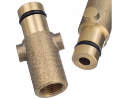 Rosfix Adapter Vervanging - Messing 1/4" Inwendig 160 bar - Voor Schuimpistool Spuitmond - Geschikt voor Nilfisk, Stihl