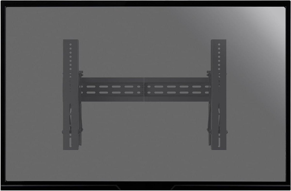 TV Muurbeugel - Televisie Ophanging - Scherm Ophangen - Push Pull Mechanisme - 37-70 inch - Zwart
