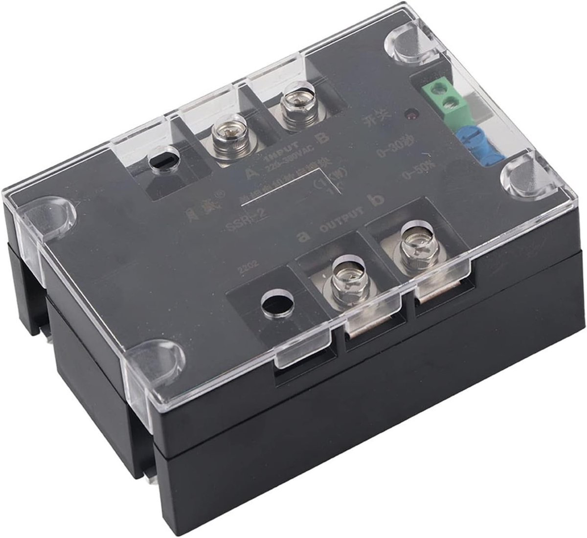 Progressieve motorstarter voor biphasé en monophasé motoren, aluminium behuizing, 1KW vermogen, betrouwbare module voor efficiëntie en veiligheid