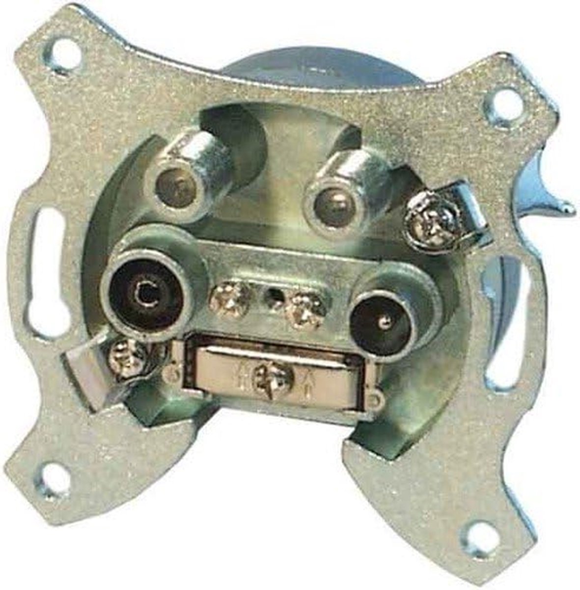 Antenne Stopcontact - Radio Aansluiting - Signaal Ontvangen - Aluminium Behuizing - 23 cm - Aluminium
