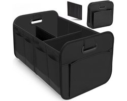 Kofferbak Organizer - Opbergdoos Tas - Auto Opbergen - Opvouwbaar Ontwerp - 58 cm Lengte - Zwart