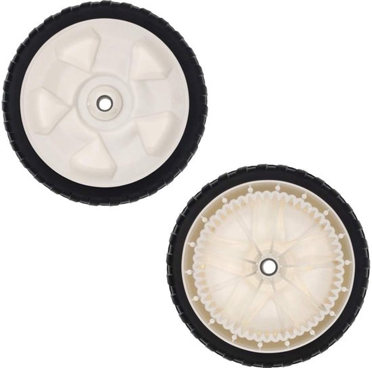 Aandrijfwiel Vervanging voor Toro - 2 Wielen - Wielmaat 8" - Boring Maat 1/2" - Naafoffset 3/4" - Compatibel met diverse modellen - Maaiwiel