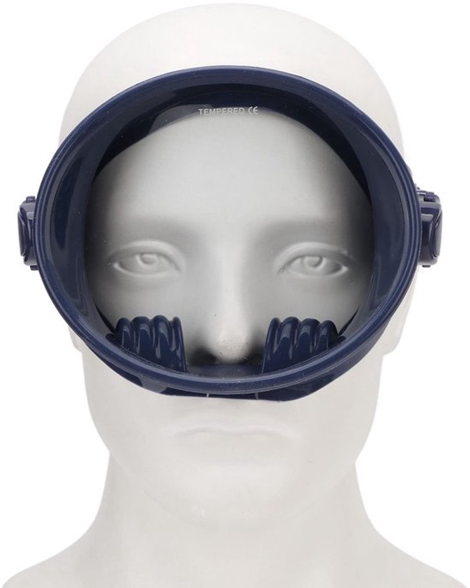 Duikmasker Lekvrij - Snorkelmasker - Ovaal - Antifog - Verstelbare Hoofdband - Comfortabel Siliconenmateriaal - Snorkelbril
