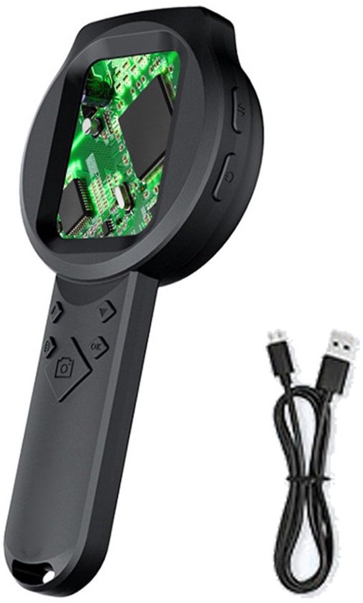 Handheld Vergrootglas met 2,8 Inch IPS-scherm en LED-verlichting