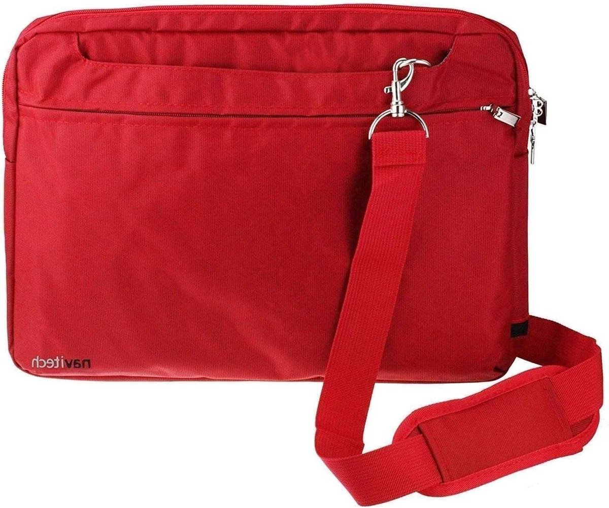 Navitech Tas - Tablethoes - Grafisch Tablet Beschermen - Waterbestendige Stof - 43 x 32 x 4 cm - Rood