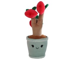Little Garden Tomaten boom knuffel 27 cm - Cute - Kawaii - Zacht Materiaal