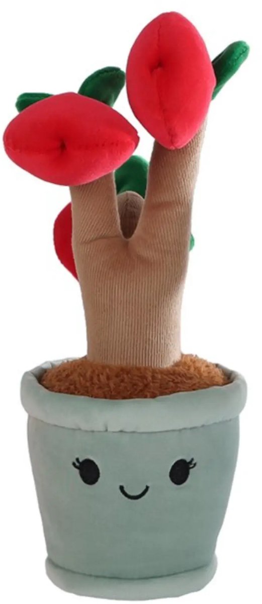 Little Garden Tomaten boom knuffel 27 cm - Cute - Kawaii - Zacht Materiaal
