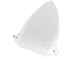 Strijkijzer Beschermhoes - Strijkzool Accessoires - Kleding Beschermen - Dubbele Bescherming - 23.7 x 14.9 cm - Grijs