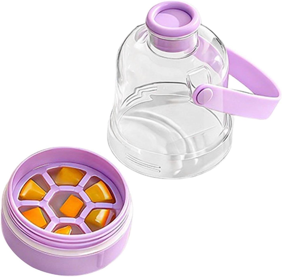 IJsblokjesmaker Beker - Draagbare IJs Maker - Dranken Koelen - Trillingsbestendig Deksel - 400 ml - Groen