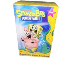 SpongeBob SquarePants pluche sleutelhanger - 1 exemplaar - 12 cm groot - Voor sleutelbos - Voor rugtas - Back to School