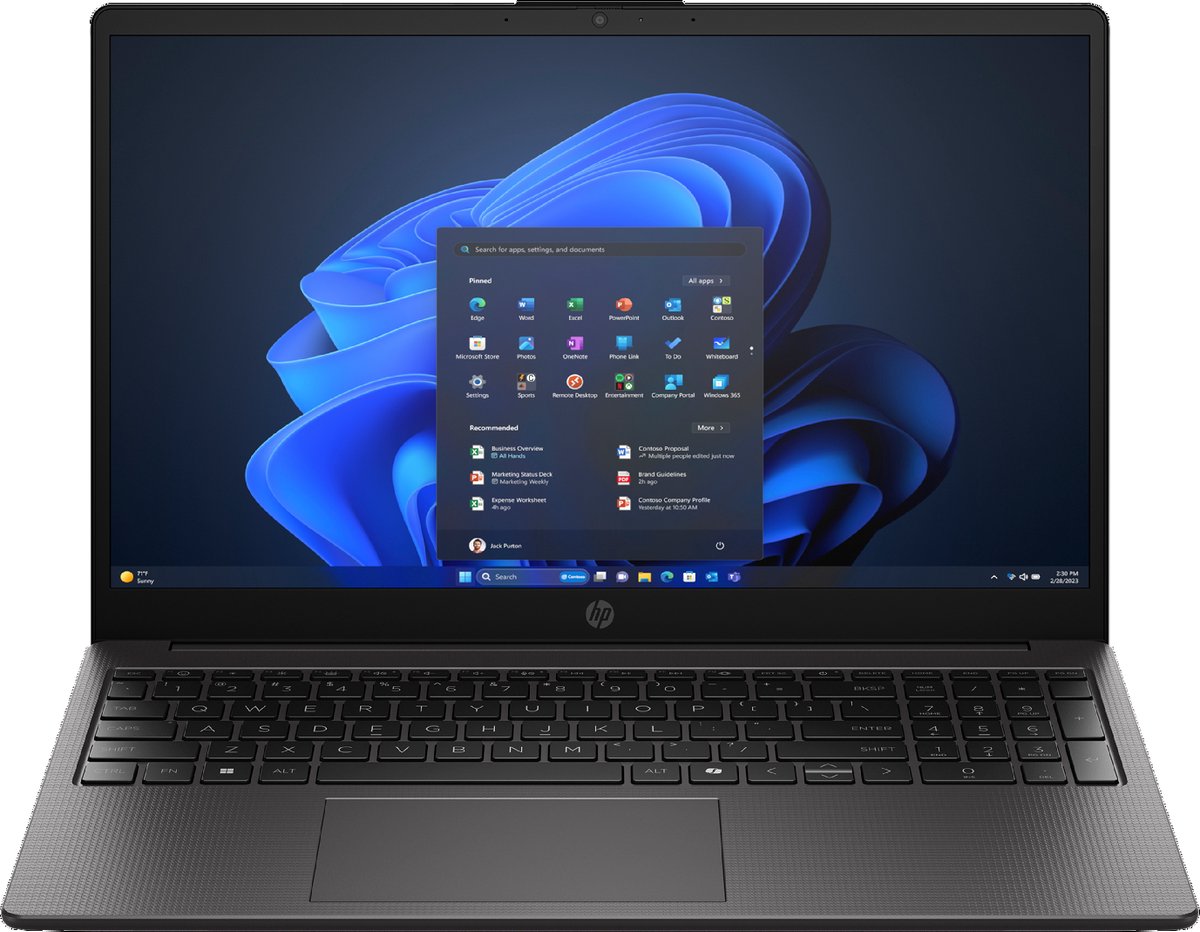 HP 250R G9 | 15.6 Full HD IPS | Intel Core 5 120U | 16GB RAM | 512GB SSD | W11 Pro