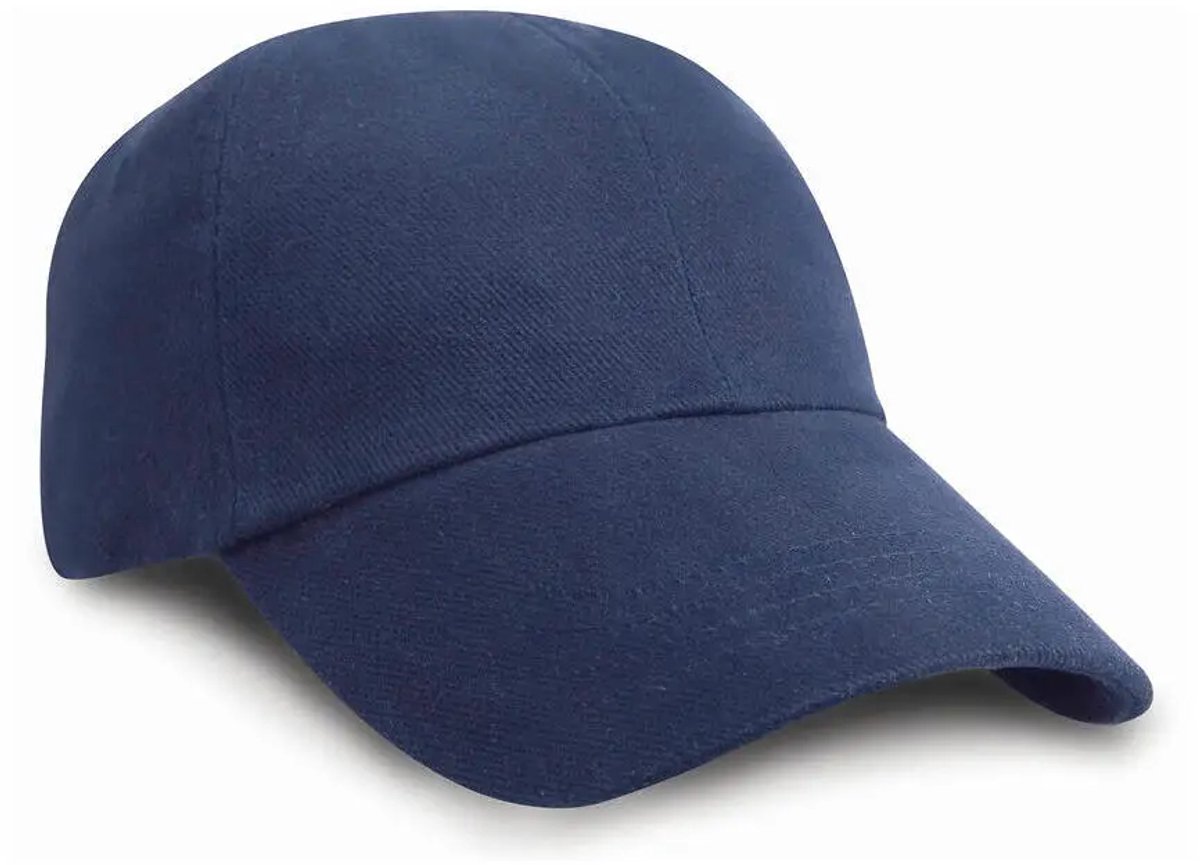 Result Low Profile Heavy Brushed Cotton Cap RH24 - Navy - One size
