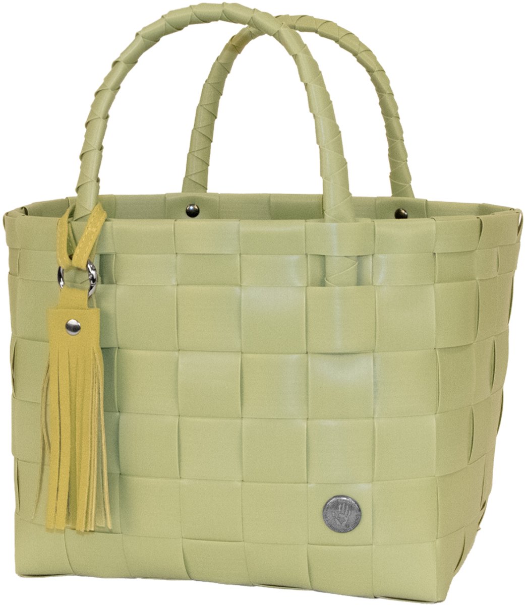 Handed By - Handtas - Shopper - City Bag - Tas - Werktas - Lunchtas - Kantoortas - Kwastje/tassel - wasabi groen - wasabi green