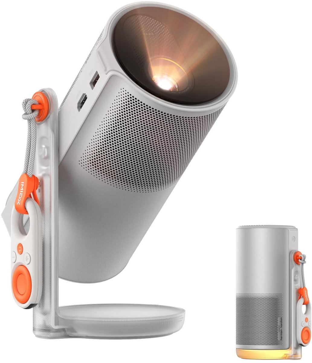 Omgoods - Draagbare Projector met Google TV en 2.5 Uur Afspeeltijd
