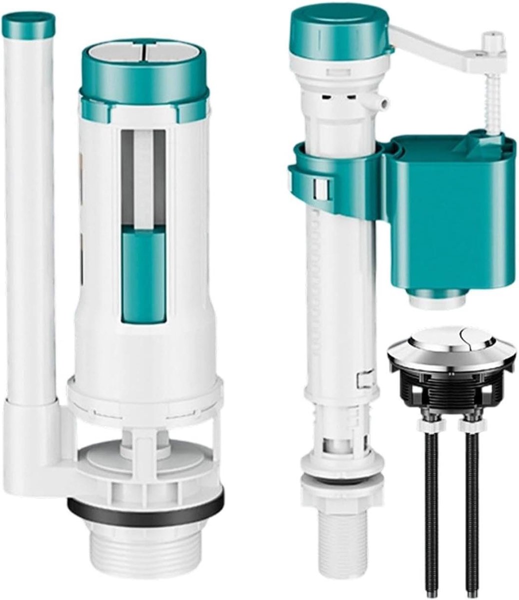 Toilet Reparatie Set - Spoelklep Vervangingsset - Badkamer Onderhoud - Geoptimaliseerd Spoelsysteem - 329 x 197 x 91 cm
