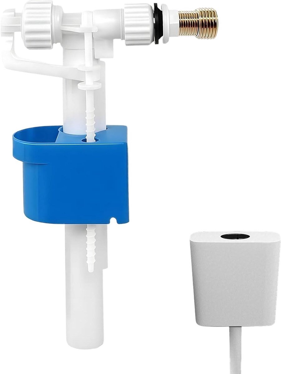 Toilet Vulklep Vervangingsset - Toilet Vlotterklep - Badkamer Reparatie - Messing Aansluiting - 30 x 15 x 7 cm