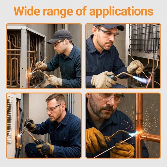 15% Zilver Lood Draad Set voor HVAC, Airconditioning en Loodgieterswerk - 20 Stuks met Flux Coating — afbeelding 5