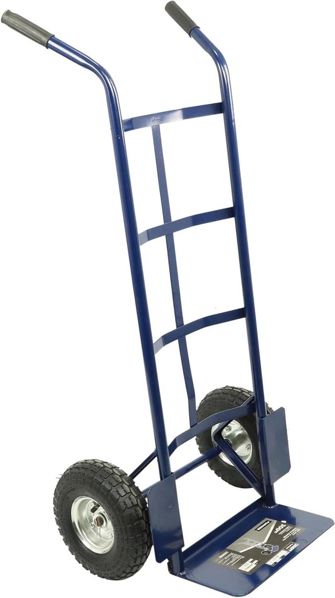 Kruiwagen - Transportkar - Materialen Verplaatsen - Hoge Laadcapaciteit - 200 kg - Grijs
