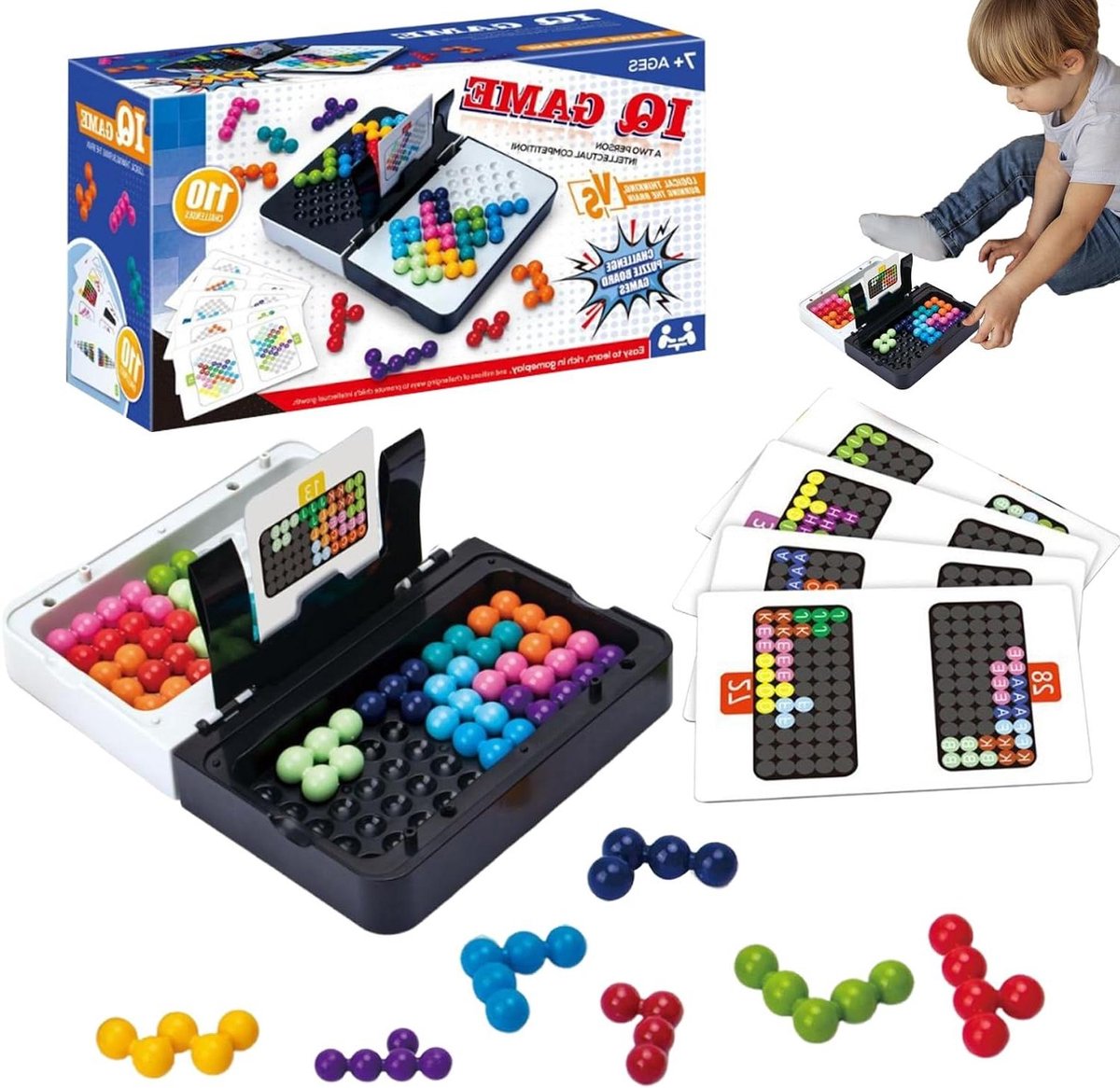 Reisspel - Logisch Speelgoed Puzzel - Cognitieve Ontwikkeling - 110 Uitdagingen - 16.5 x 6.4 cm - Niet gespecificeerd
