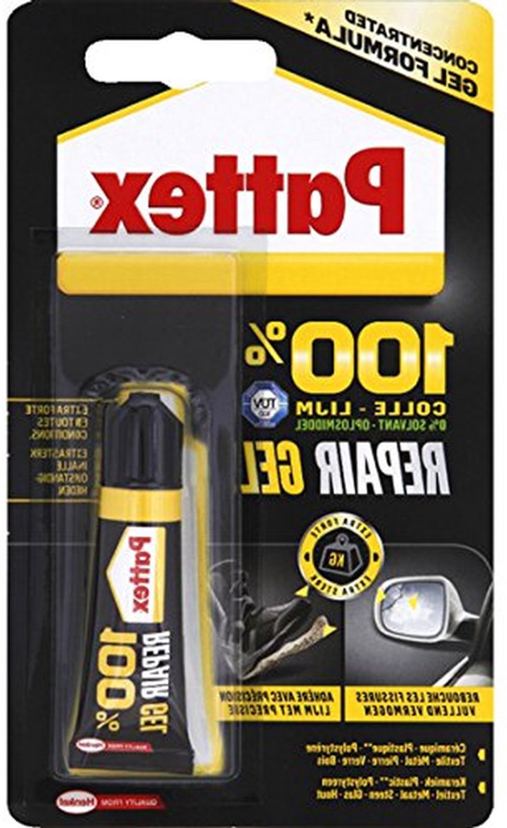 Reparatielijm Gel - Sterke Lijm - Klus Benodigdheden - Hoge Viscositeit - 8 Gram - Transparant
