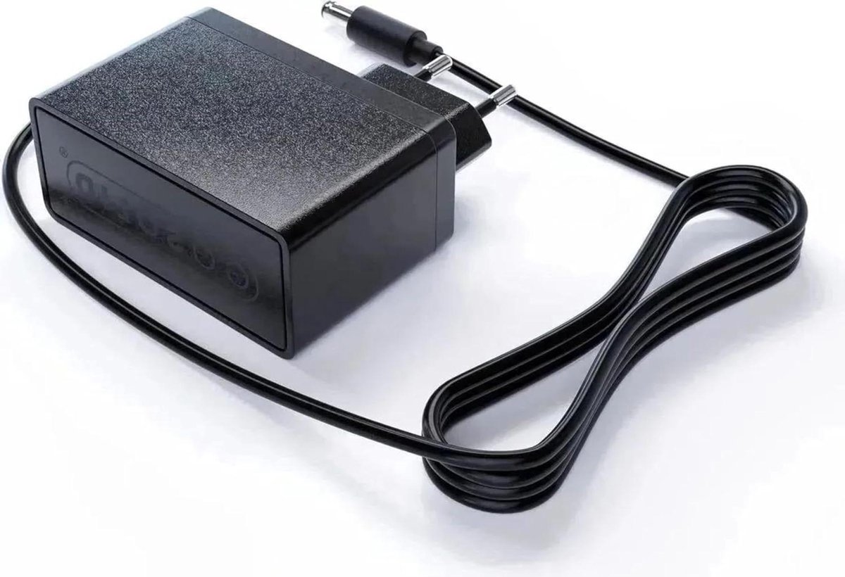 Oplader Steelstofzuiger - Oplaadkabel Stofzuiger - Stofzuiger Opladen - Volledig Compatibel - 27V - Zwart
