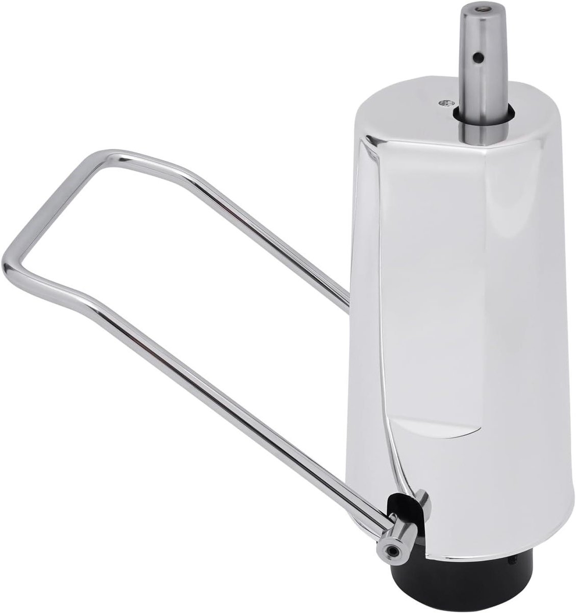 Kappersstoel Hydraulische Pomp - Stoel Lift - Stoel Verstellen - Hoge Belastbaarheid - 11 cm Verstelbaar - Zilver