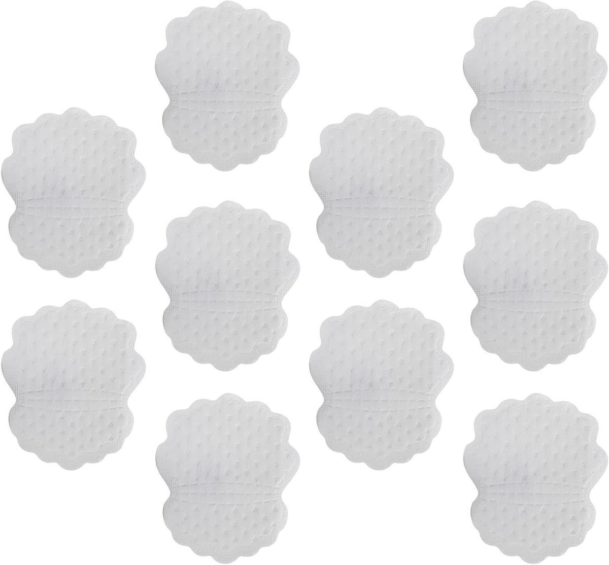 Oksel Zweetpads - Zweetabsorberend - Droog Blijven - Muntgeur - 10 Stuks - beige