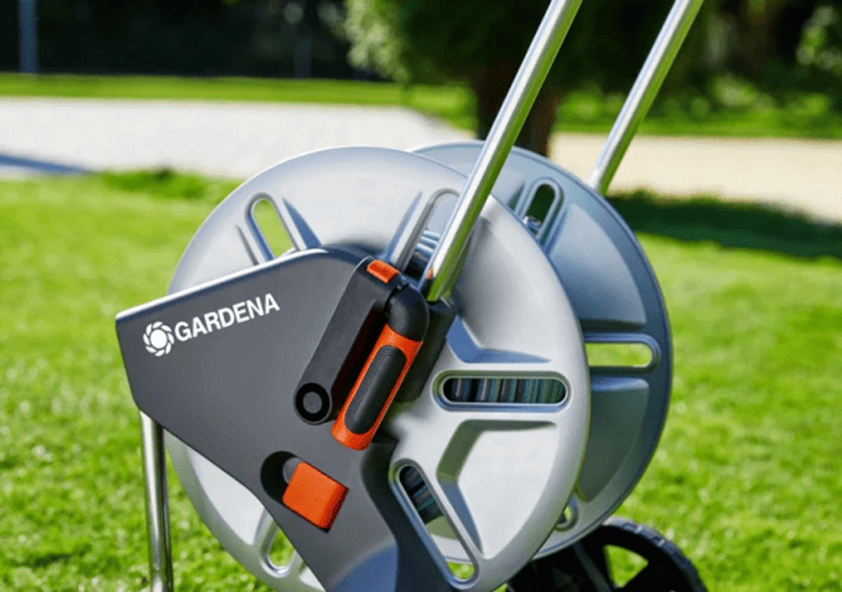 GARDENA CleverRoll slangenwagen M Metal set - slang 20m - verstelbare handgreep – foto 7
