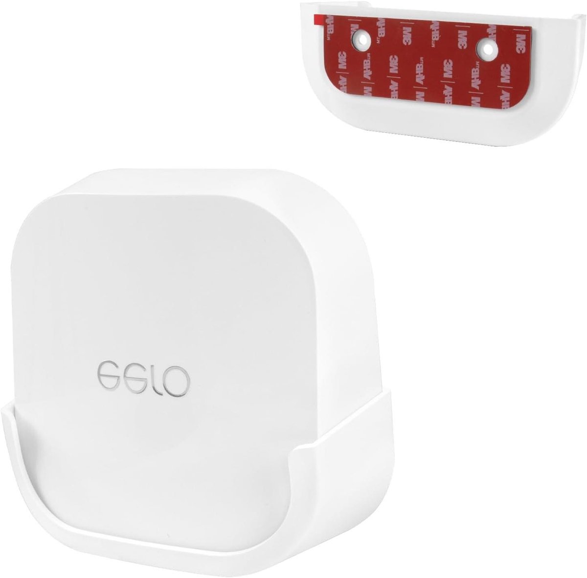 Router Muurbeugel - Router Houder - Wifi Signaal Optimaliseren - Zonder Boren Bevestigen - 11.5 cm - Wit