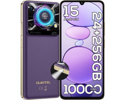OUKITEL C60 Pro Smartphone 4G-10000 mAh-24 GB RAM-256 GB Opslag-Android 15