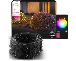 Philips Hue Festavia LED netverlichting, 3.45 x 1 m, aanpasbaar wit en gekleurd licht, voor binnen en buiten , slimme verlichting
