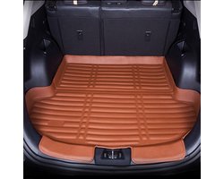 Kofferbakafdekking Protector - Lade Vloer Tapijt - Bescherming Kofferbak - Specifiek Model - Voor Mg Zs 2017-2019 - Bruin