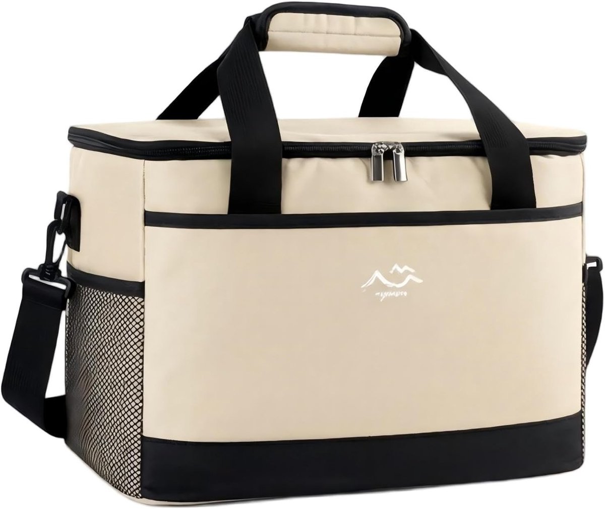 Picknickrugzakset - Blauw - Geschikt voor 4 personen - Geïsoleerde Koeltas met Lekvrije Binnenhoes - Voor Kamperen en Strand