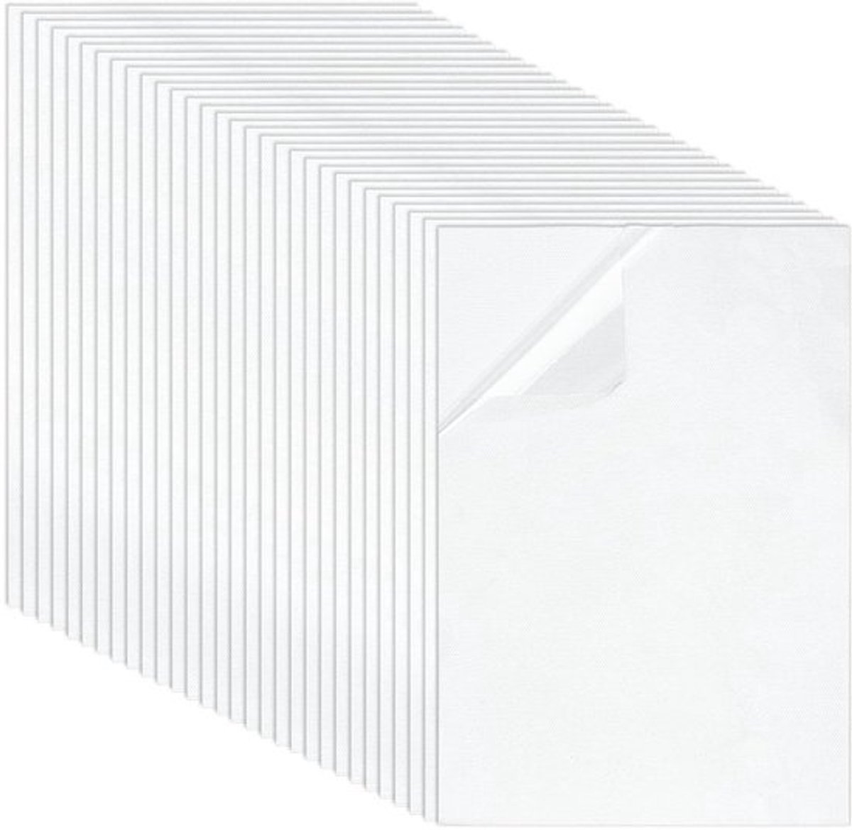 Plakband 30 stuks - 30 x 20 cm - Kunststof - Warmteoverdracht - Plakband voor T-shirts - Doe-het-zelf design - Transfer Tape