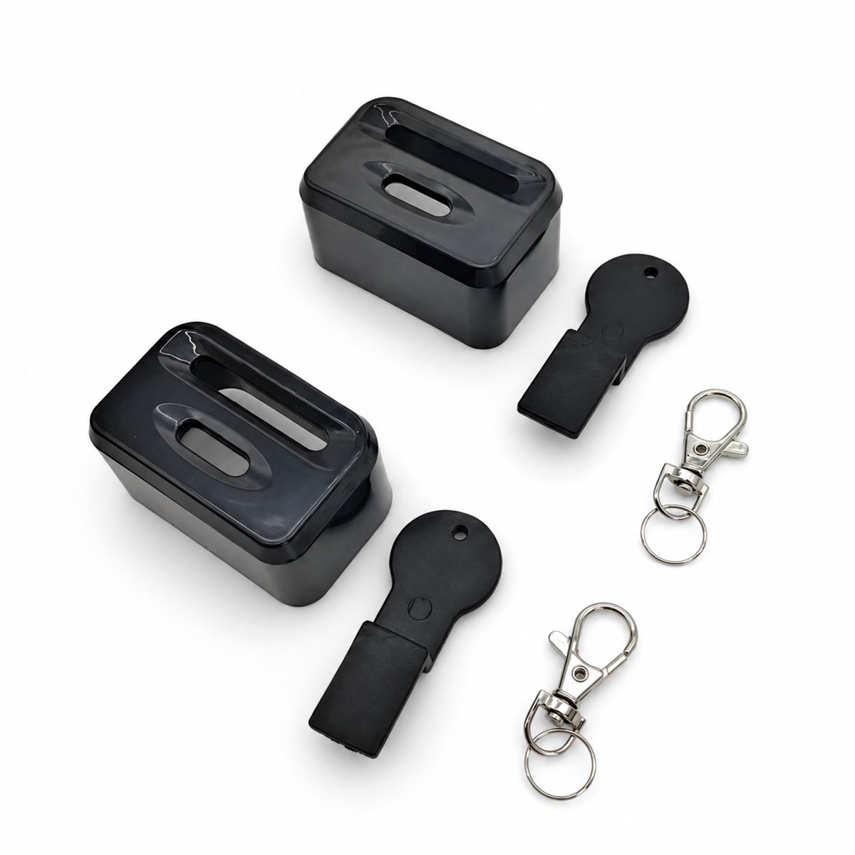 Gordel Gesp Beschermers - Kinderslot Auto - 2 Stuks - Zwart