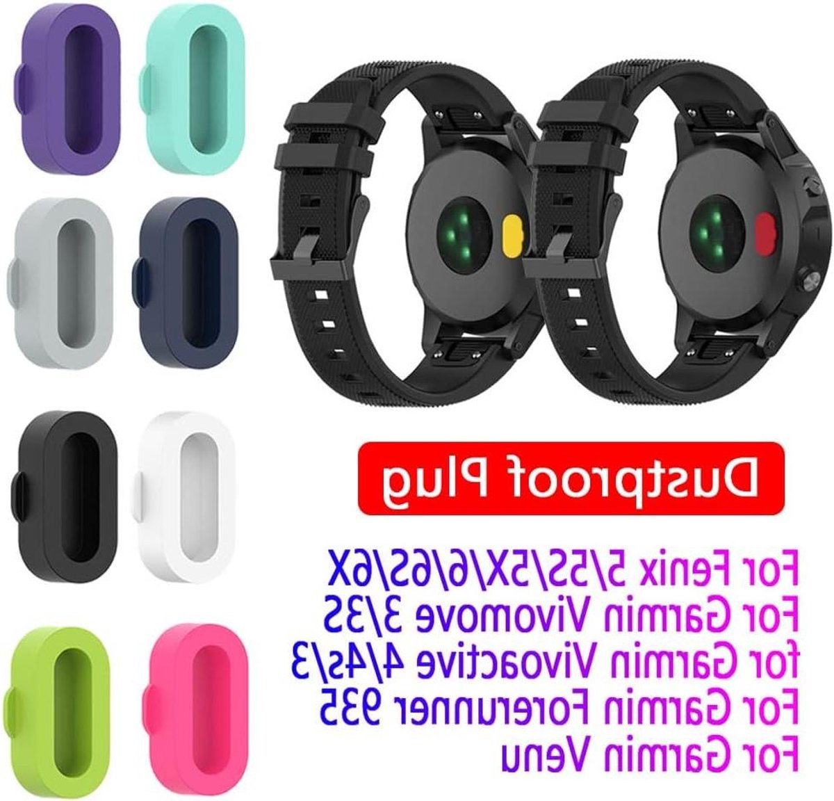 Horloge Accessoires - Stofdichte Plug - Apparaat Beschermen - Milieuvriendelijk Materiaal - Niet gespecificeerd - Niet gespecificeerd