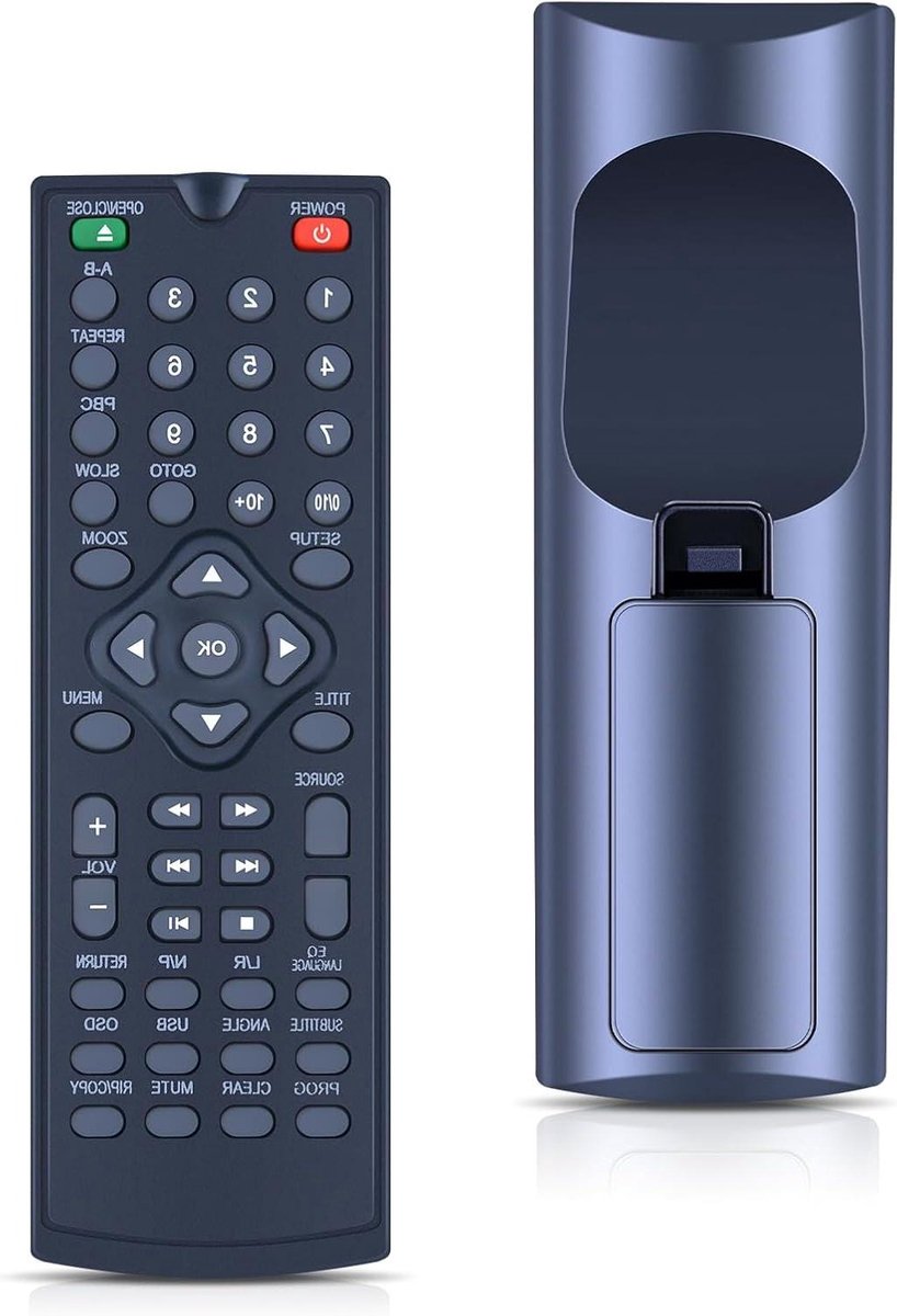 Vervangende Afstandsbediening - Universele Controller - CD Speler Bediening - Betrouwbare Prestaties - 13.5 cm - Zwart