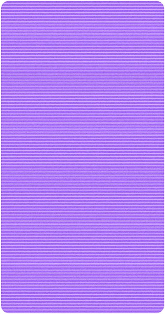 Yogamat Extra Dik - Pilates Oefenmat - Thuis Sporten - Hoge Dichtheid NBR - 185cm x 80cm - Paars