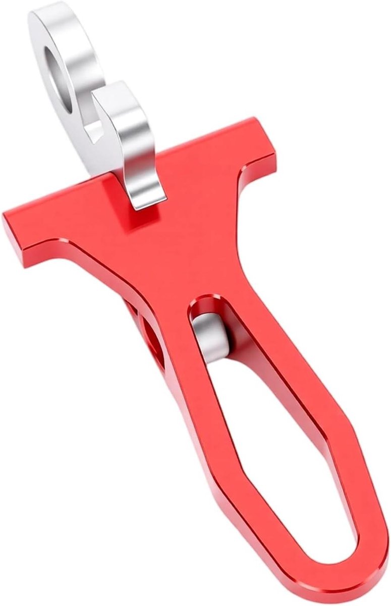 Vouwfiets Zadelklem Haak - Zadelpen Klem - Fiets Onderhoud - Roestvrij Staal Aluminium - 1 Stuk - Rood