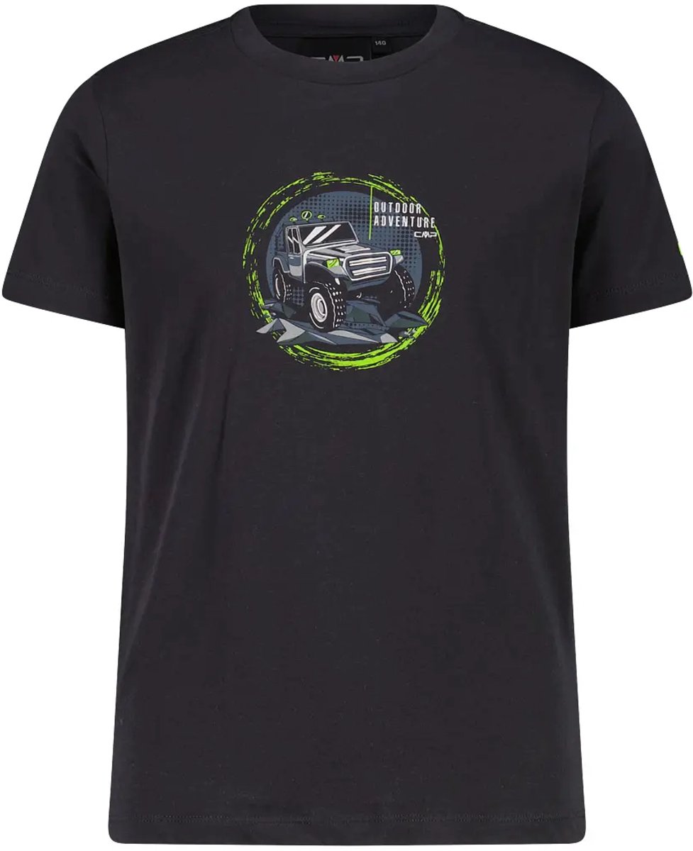 T-shirt van biologisch katoen kind CMP Antraciet