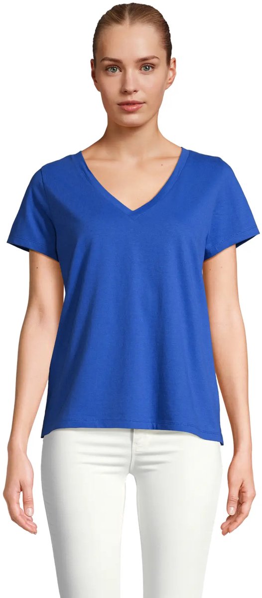 SOL'S Women´s V-Neck T-Shirt Regent L04766 - Royal Blue 241 - XXL
