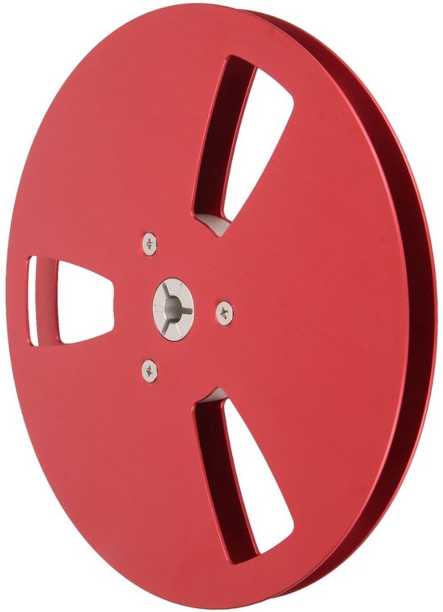 Tape Reel 7-Inch Aluminiumlegering - Lege Spoel - Slijtvast - Corrosiebestendig - Windweerstandsgaten - Lange Levensduur - Bandspool
