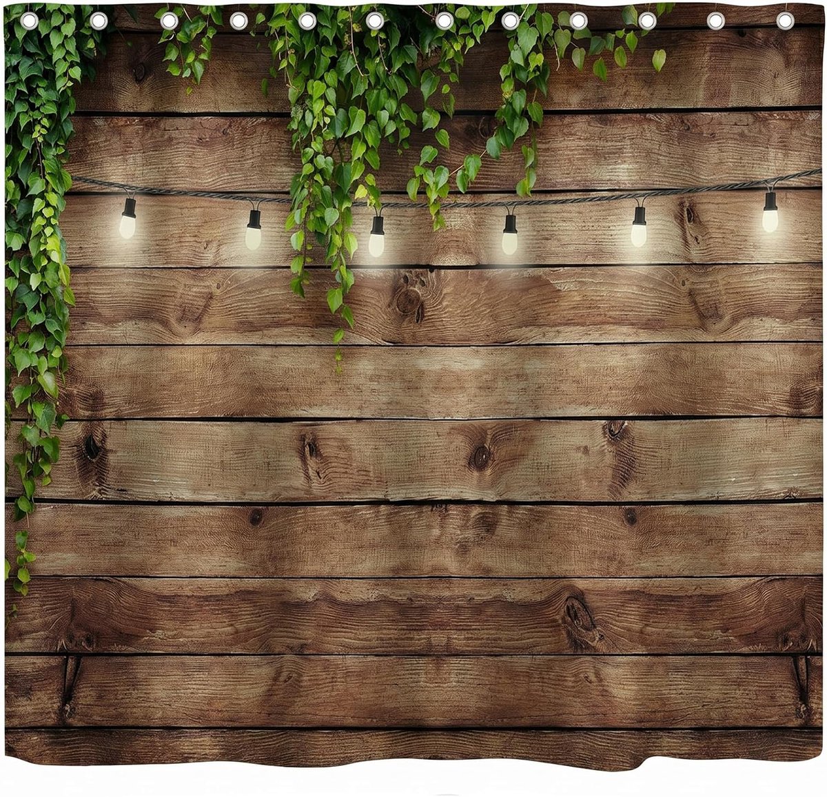 KZQ Dik Waterdicht Douchegordijn Met Haken Decoratief 180x180 Cm Voor Badkamer