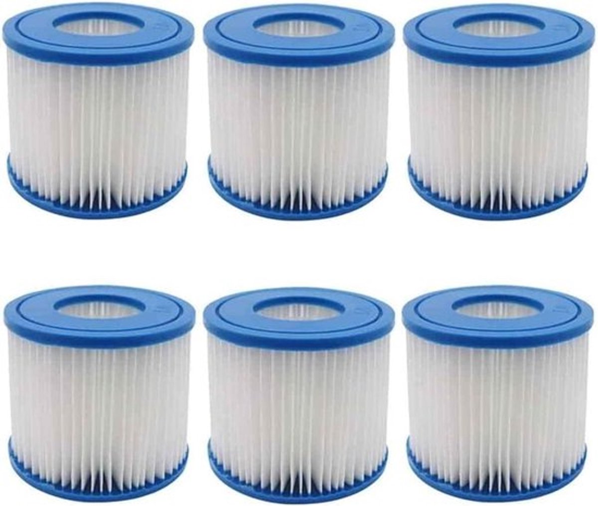 Filtercartridge Geplooid - Vervangingsfilter - Hot Tub - Bestway - Lay-Z-Spa - Duurzaam en Wasbaar - Zwembadfilter