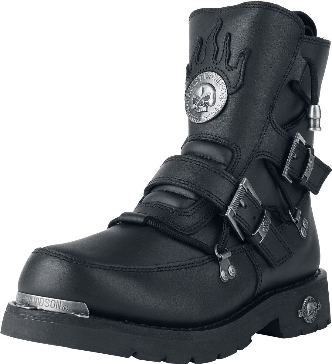 Harley-Davidson Distortion Heren Bikerlaars - zwart - EU41