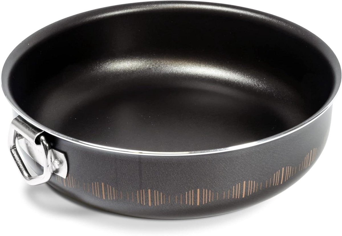 Taartvorm Rond - Cakevorm Bakblik - Taarten Bakken - Antiaanbaklaag - 26 cm - Zwart
