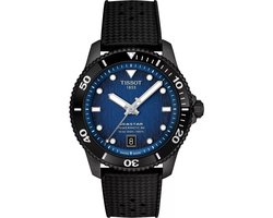 Tissot Seastar 1000 T1208073704100 Horloge - Rubber - Zwart - Ø 40 mm