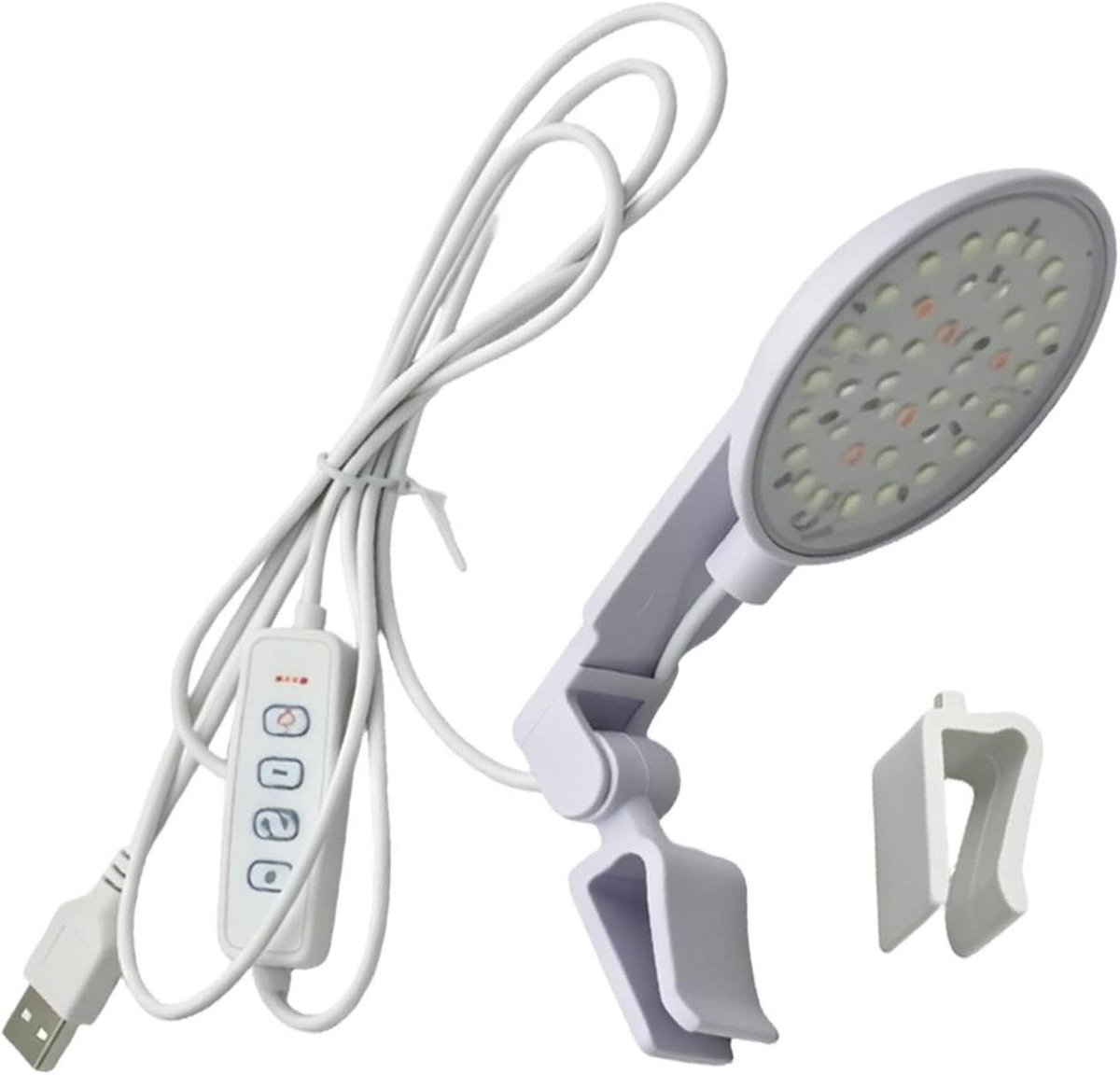 Aquarium LED Verlichting - Waterdichte Lamp - Aquarium Verfraaien - Kleuraanpasbaar Licht - 8 Watt - Wit